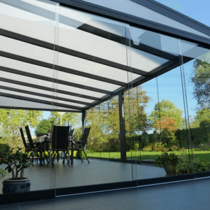 Glazen veranda